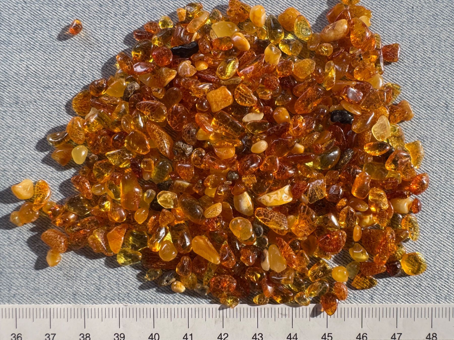 Fossili: Bernstein   LOT Amber   echt       zum Basteln – Nuovo e nell'imballaggio originale da Leuggern venduto da gemshow 2