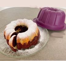 Silikon-Gugelhopf-Form, 2.5 l, Aubergine * Tupperware *NEU