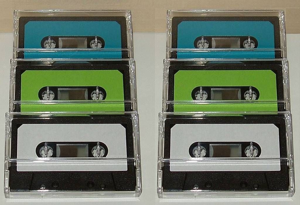 Kompaktkassetten: Autocollants pour cassettes audios – Gebraucht aus Les Bois von Clavibus1
