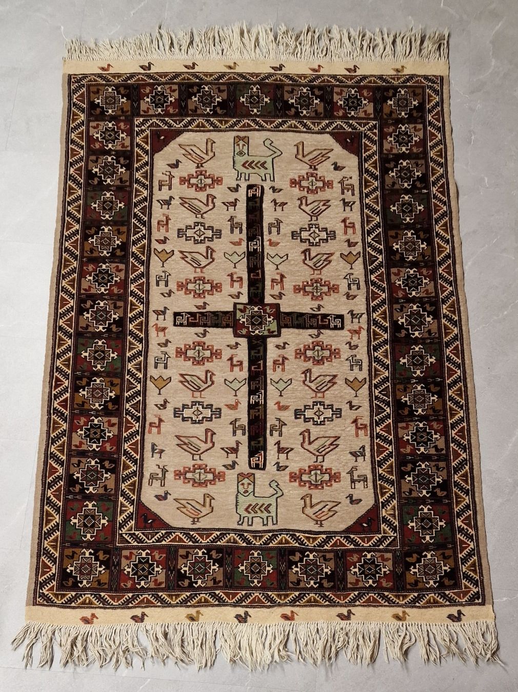 Tappeti: Orientteppich   -   Belutsch aus Iran  -   Wandteppich – Usato da Röthenbach i. E. venduto da Heureka5