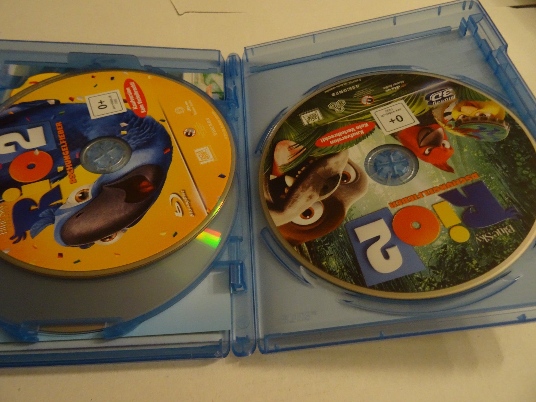 Tutti i DVDs: Blu-ray Rio 2 Dschungelfieber 3D Edition – Usato da Olten venduto da Disc-Ausverkauf 2