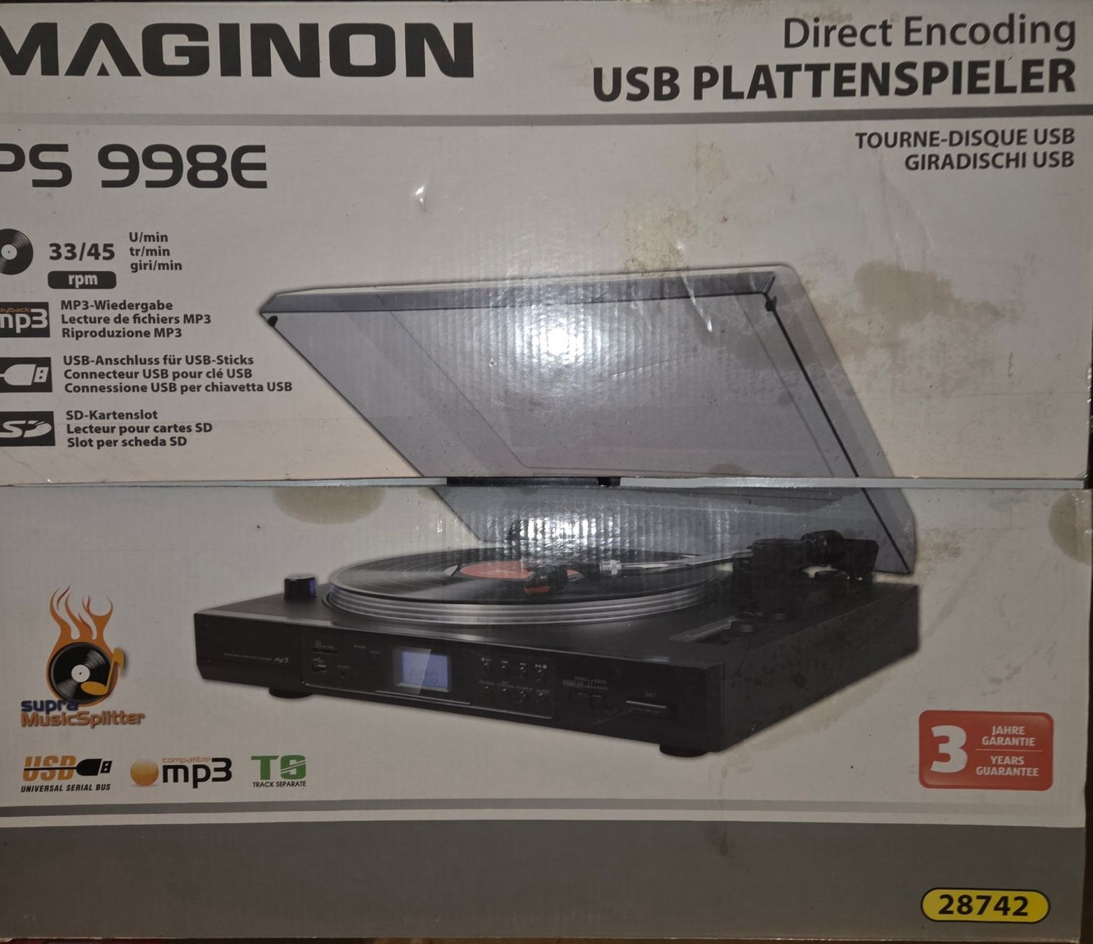 Giradischi: Tourne disque USB Maginion – Usato da Conches venduto da mrp_qpt5
