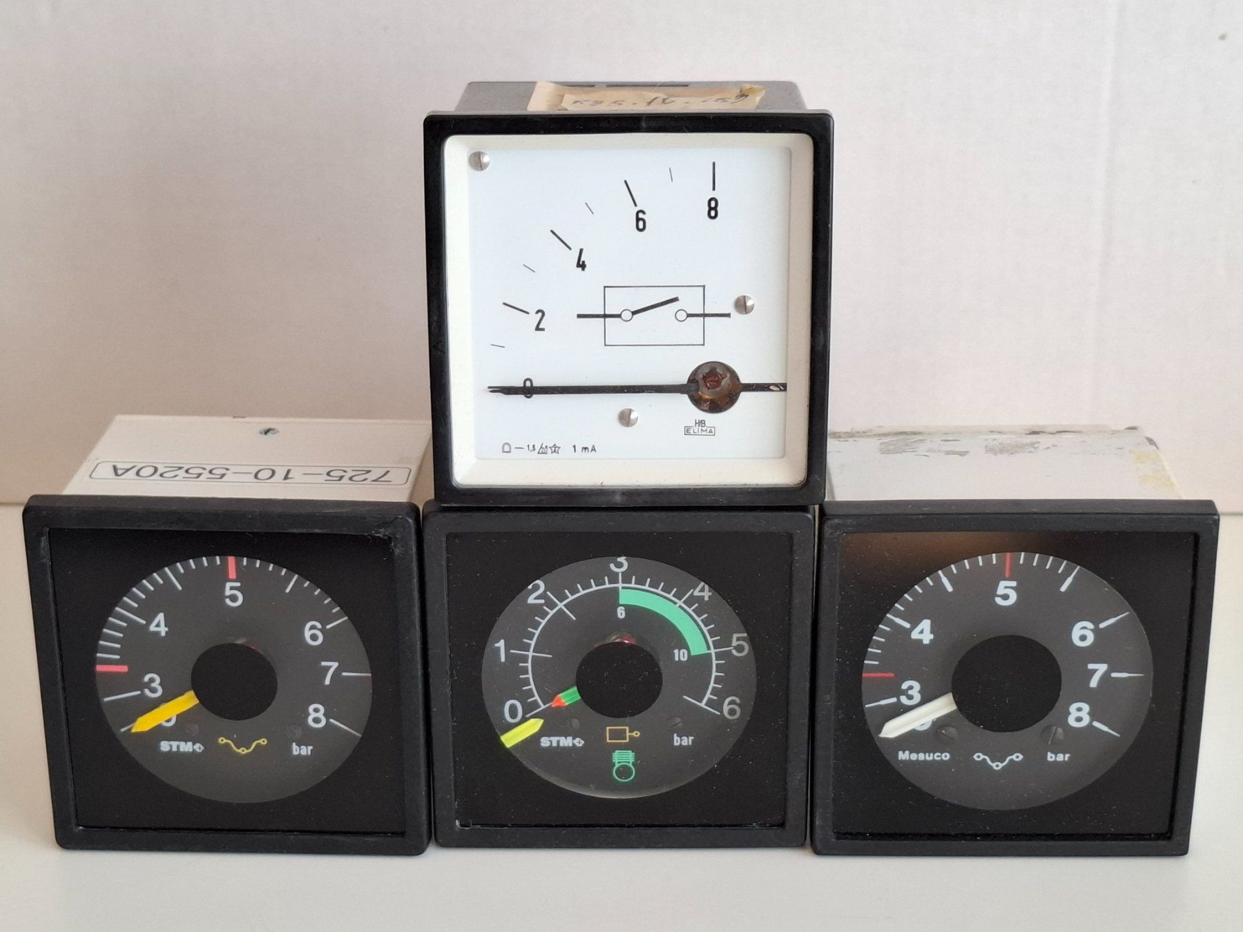 Misurare: Instruments cabine SBB Re 4/4 – originaux CFF – Difettoso da Cugy venduto da River56