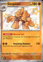 Pokémon – Garganacl 🇺🇸 - PAF-178 - Paldean Fates