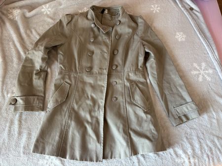 Mantel beige, H&M, 38