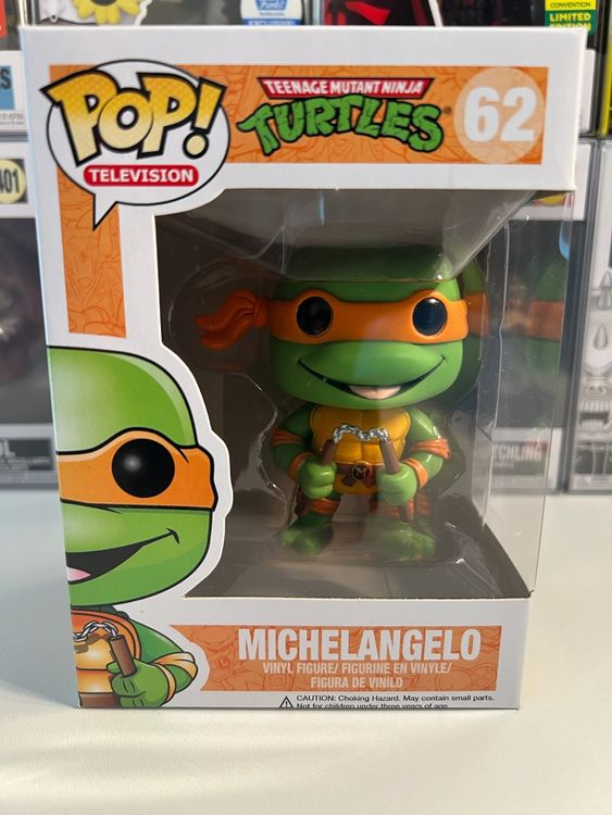 Figurine Pop Tortues Ninja #1557 pas cher : Michelangelo