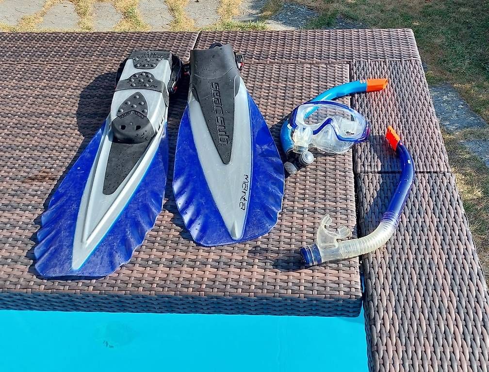 Flossen, Masken & Schnorchel: Set Masque de Plongée et Palme – Gebraucht aus Grandvaux von loiesauvage
