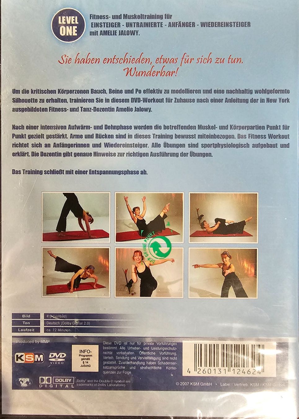 Tutti i DVDs: Bauch, Beine, Po - Das Trainingsprogramm Level 1 – Nuovo e nell'imballaggio originale da Wahlen b. Laufen venduto da Cg10 1
