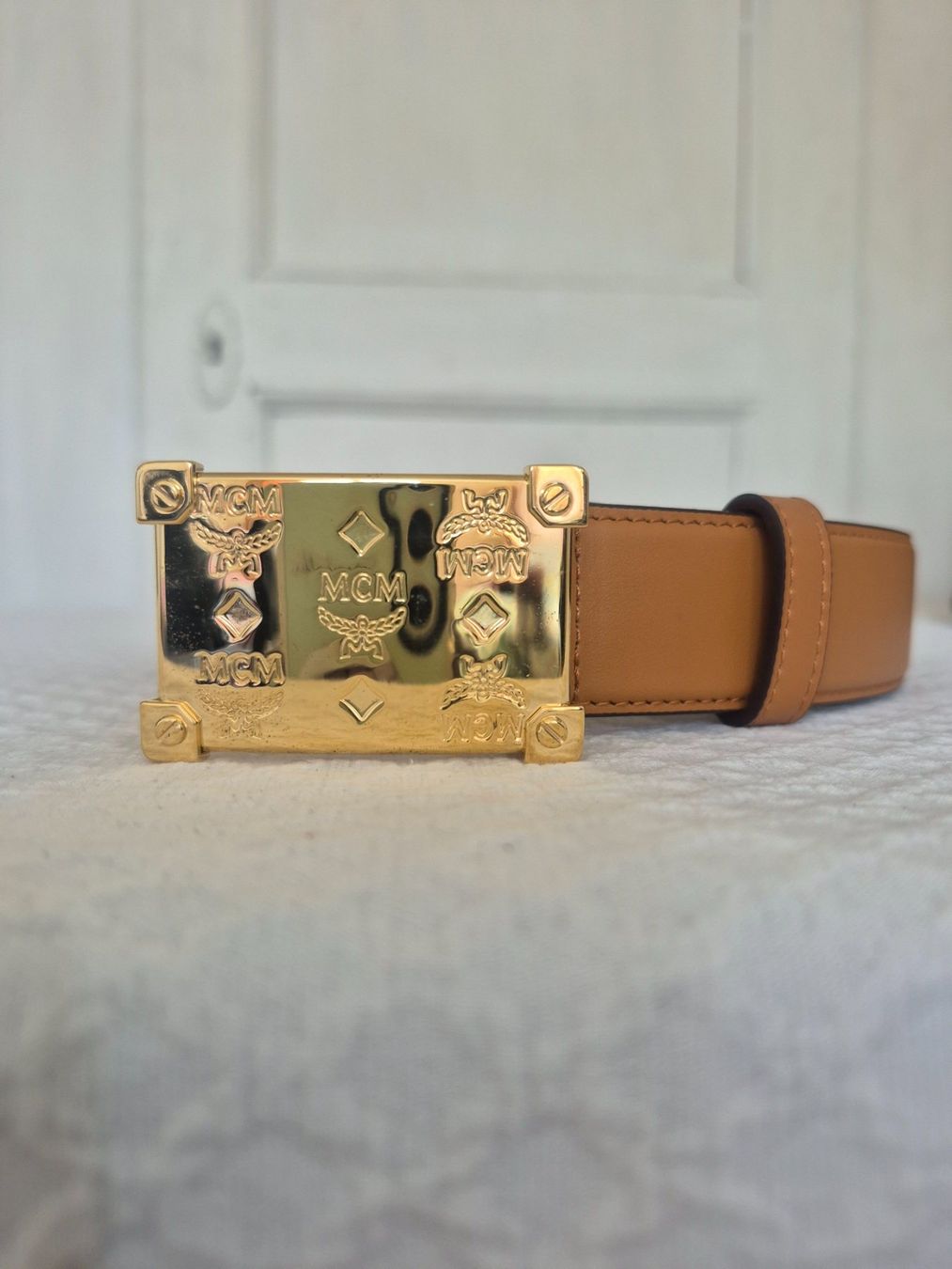 Mcm Cinture: Original MCM Leder-Gürtel – Nuovo (secondo la descrizione) da Dottikon venduto da Pega7 4