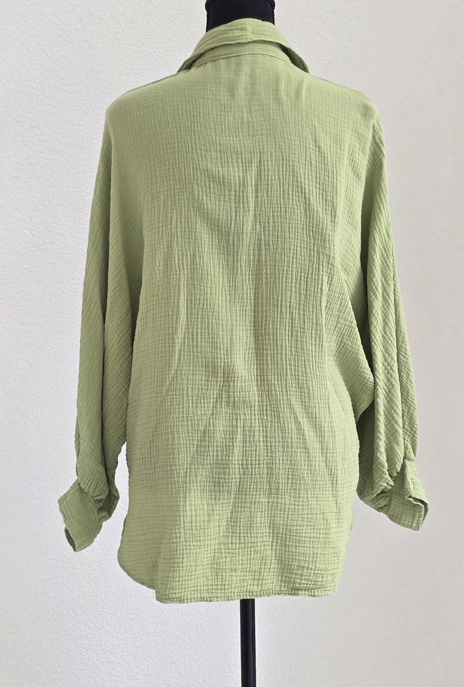 Camicette: Leinenhemd Oversize  Gr.1 Size Baumwolle Made in Italy – Usato da Rheinsulz venduto da Gilea 3