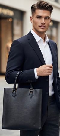 DEAL Louis Vuitton Tote Bag Epi Leather Black Used Condition