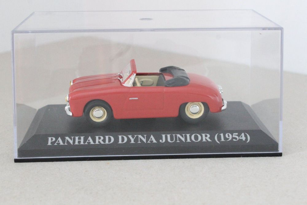 STARTER N7 PROVENCE Résine 1/43 - Panhard Dyna X Cabriolet Rouge EUR 32