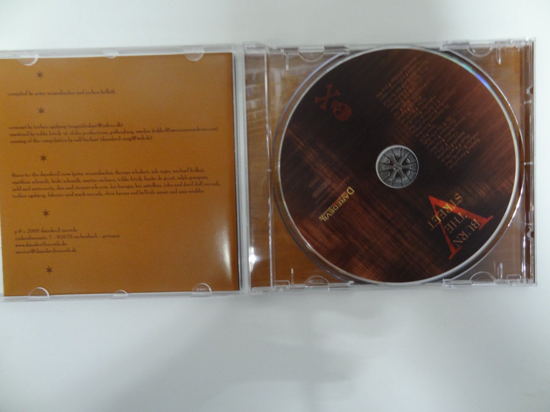 CDs: Burn The Street V - Daredevil Records CD – Gebraucht aus luzern von musicandart 2