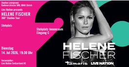 2 Helene Fischer Stehplätze Letzigrund Dienstag 14. Juli