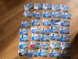 Fussball Autogramm Karten Set TSG 1899 Hoffenheim