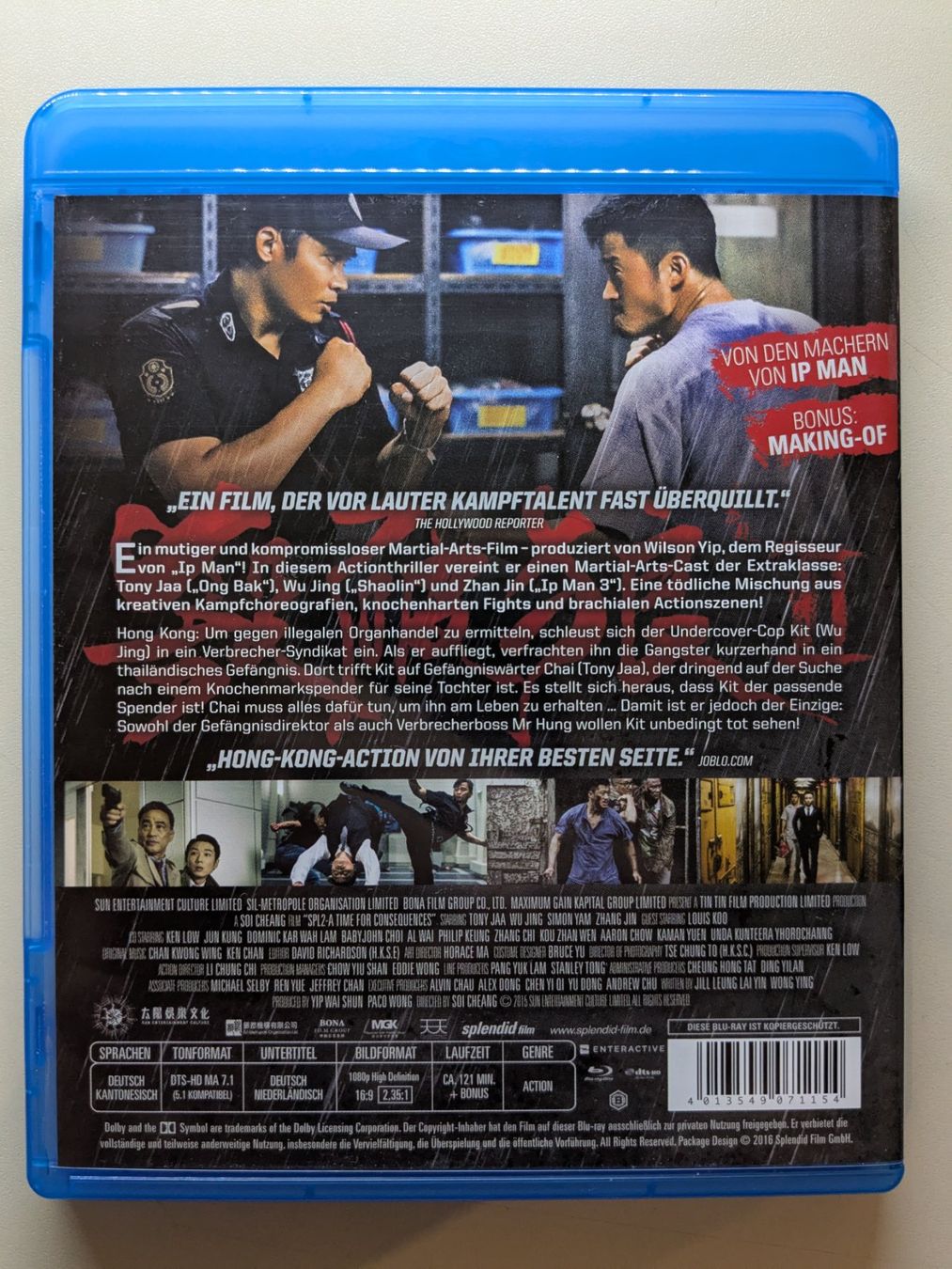 Tutti i DVDs: "Lethal Warrior - Uncut" mit Tony Jaa [Blu-ray] – Usato da Port venduto da gecotom 1