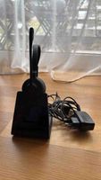 Jabra Headset mit Ladestation schwarz neuwertig