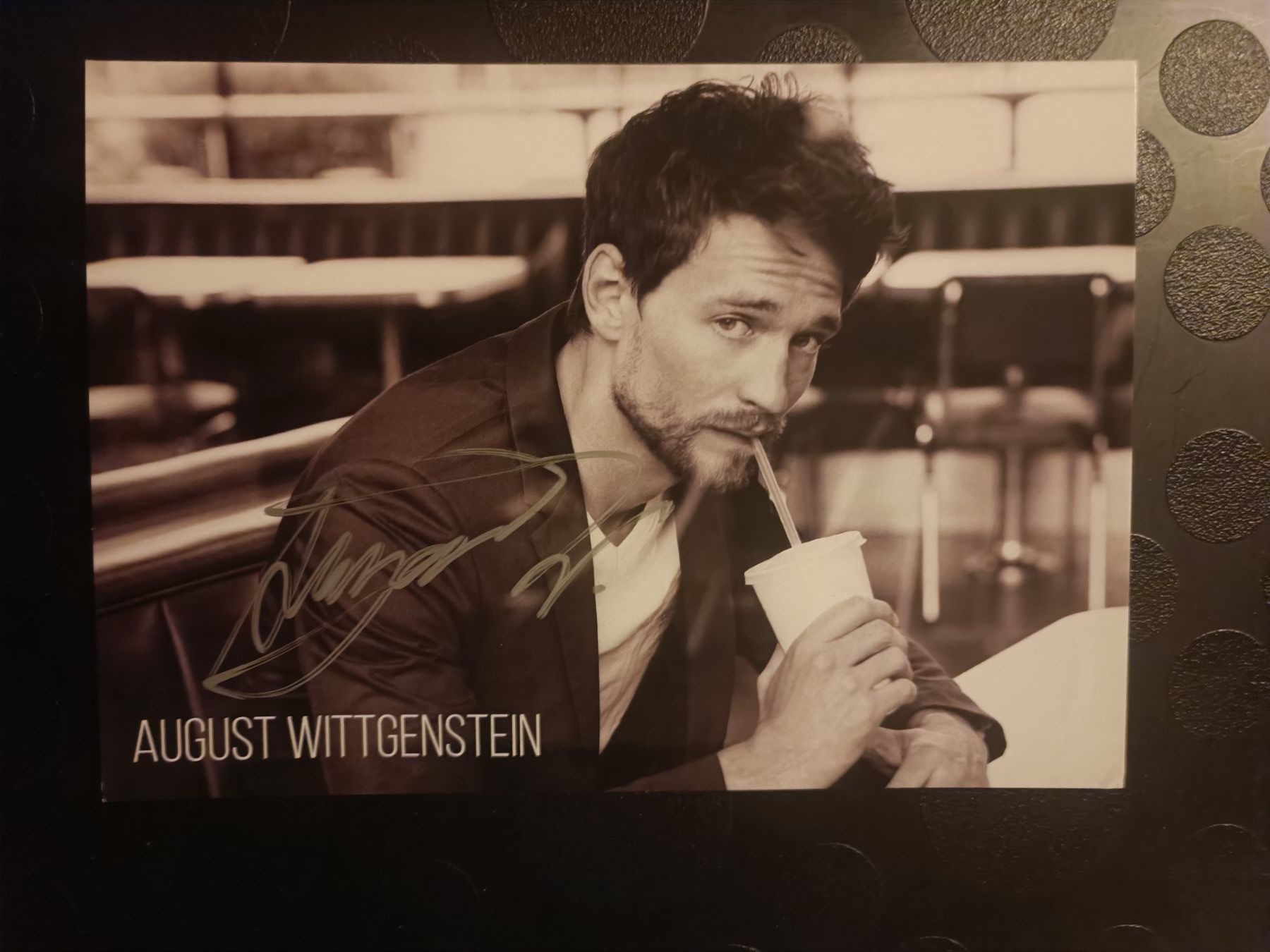 Autogramme: August Wittgenstein - handsigniert – Gebraucht aus Menziken von Artographs