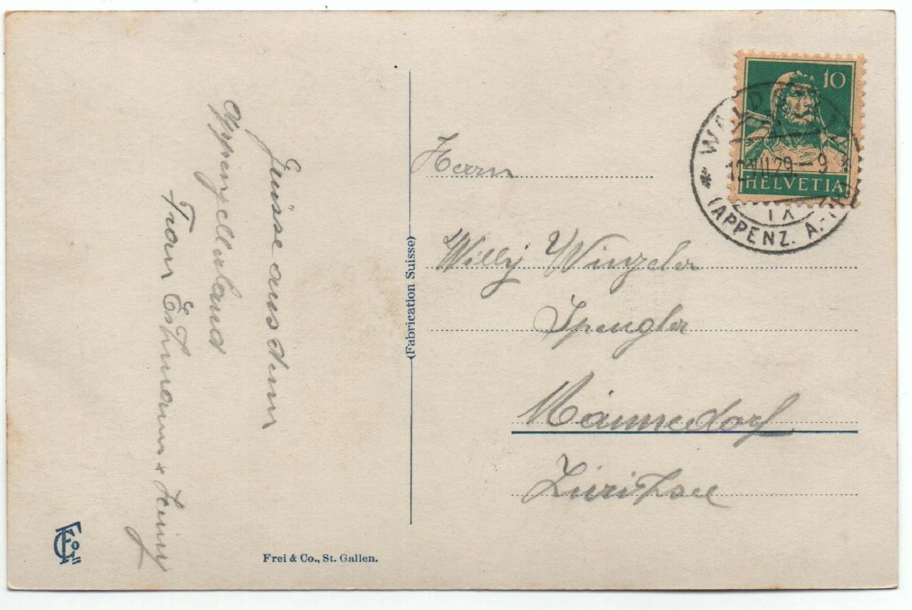 Cartes postales: WALDSTATT Nr. 6351 – D'occasion à Jona par philajona 1