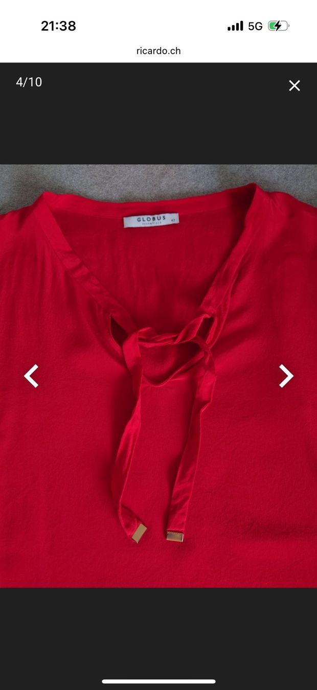 Globus Camicette: Seidenbluse von Globus M – Usato da Zürich venduto da iva_7658 3