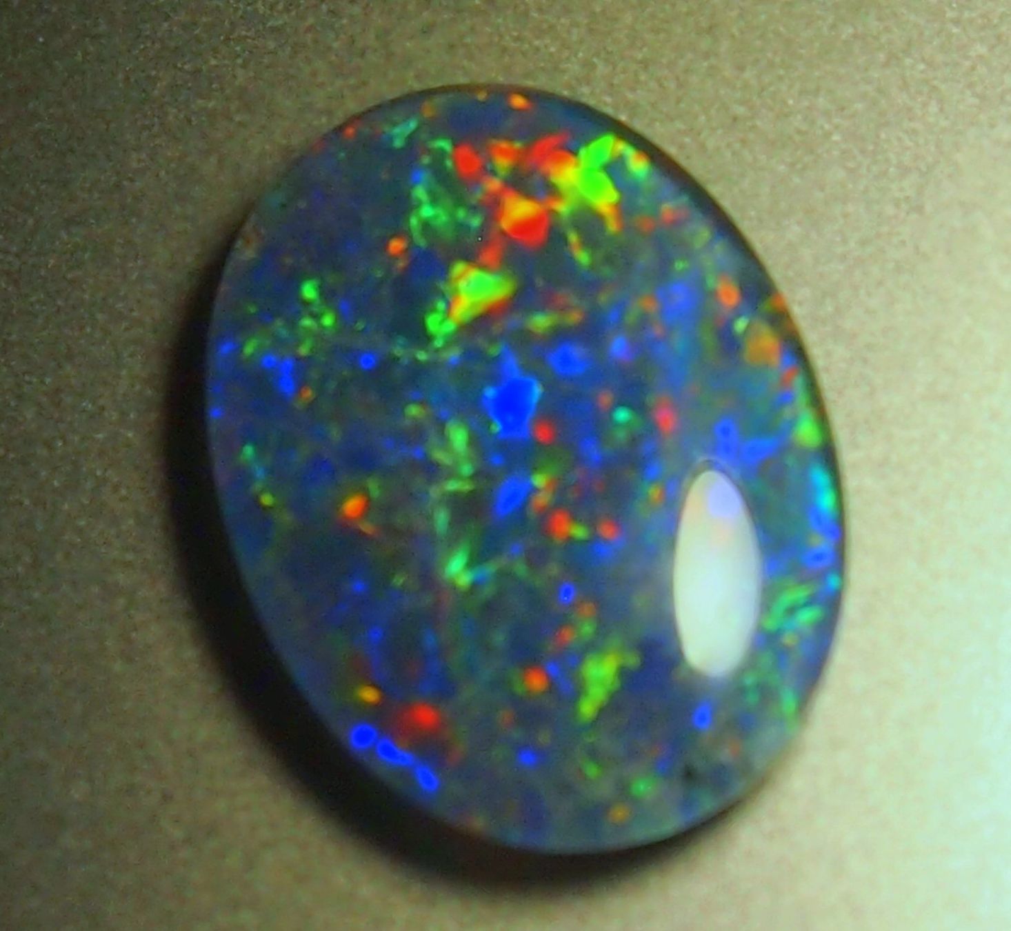 Pietre preziose: 6,21 ct. Multicolour Blackopal-Triplet AAA – Nuovo e nell'imballaggio originale da Reinach BL venduto da rumablum 1