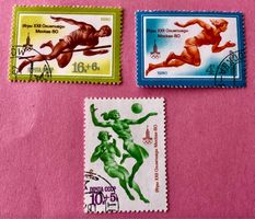 BRIEFMARKEN aus Sowjetunion(CCCP) 1980  Siehe Original Fotos