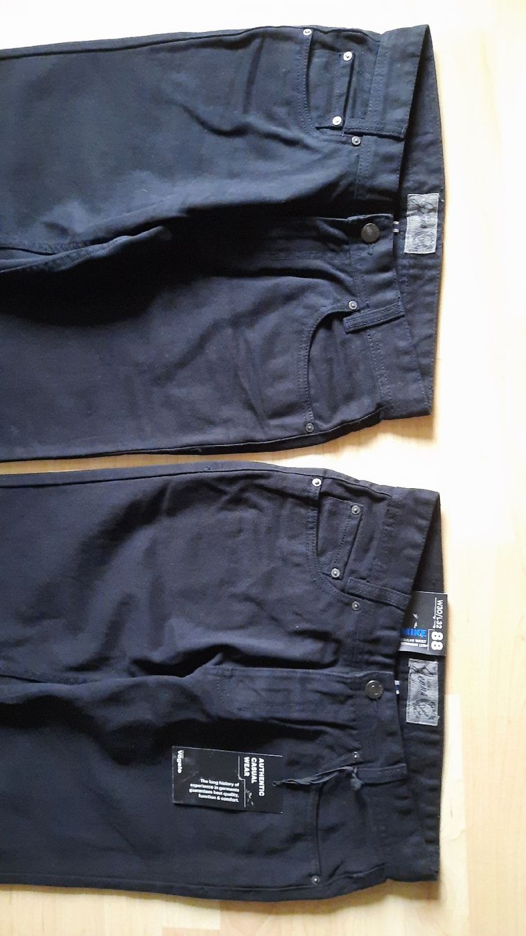 Jeans: 2 schwarze Jeans Denim Gr: 30 / 32 – Usato da Chur venduto da Erasi 2