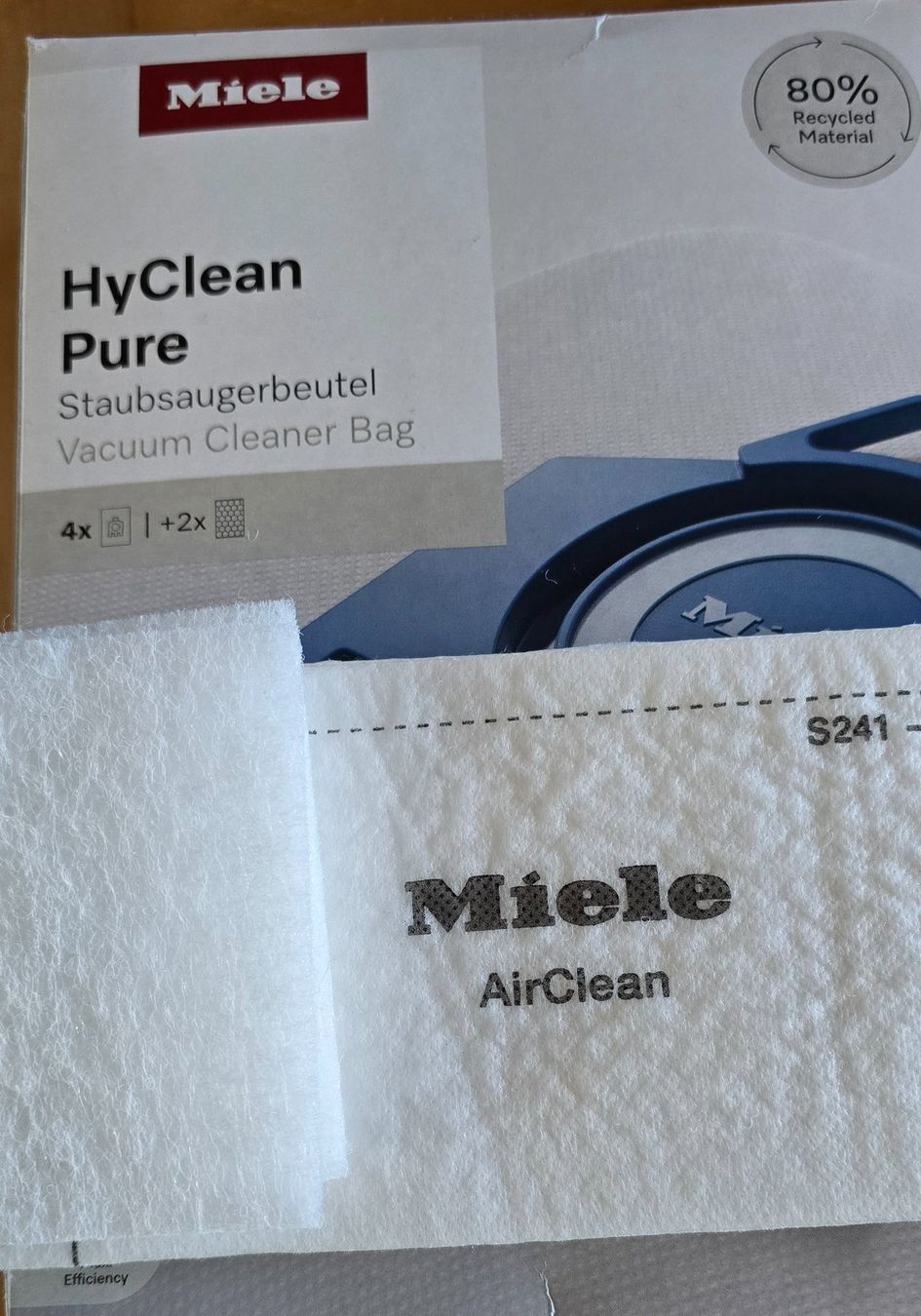 Altro per la casa: miele hyclean pure staubsaugerbeutel – Usato da Linden venduto da Rsushi