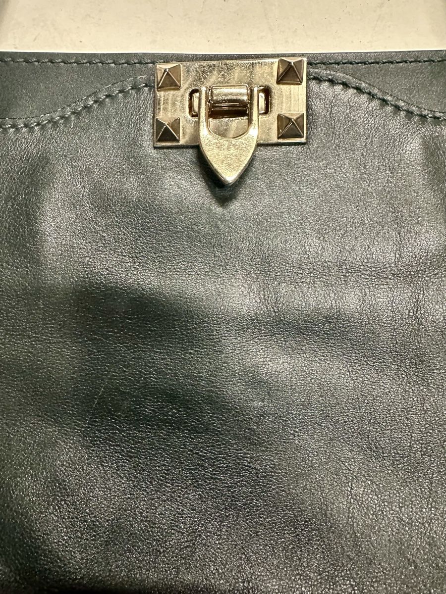 Valentino Taschen für Damen: Sac à main Valentino Garavani Rockstud cuir vert. – Gebraucht aus Genève von Tom6 3