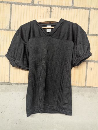 Schwarzes American Football Trikot, Gr. YM
