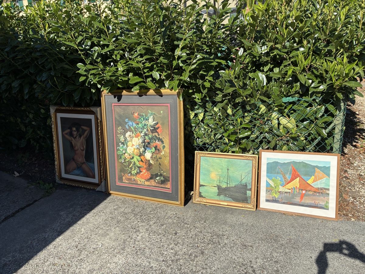 Dipinti: Lot Tableaux  – Usato da Biel/Bienne venduto da moscherinos 1