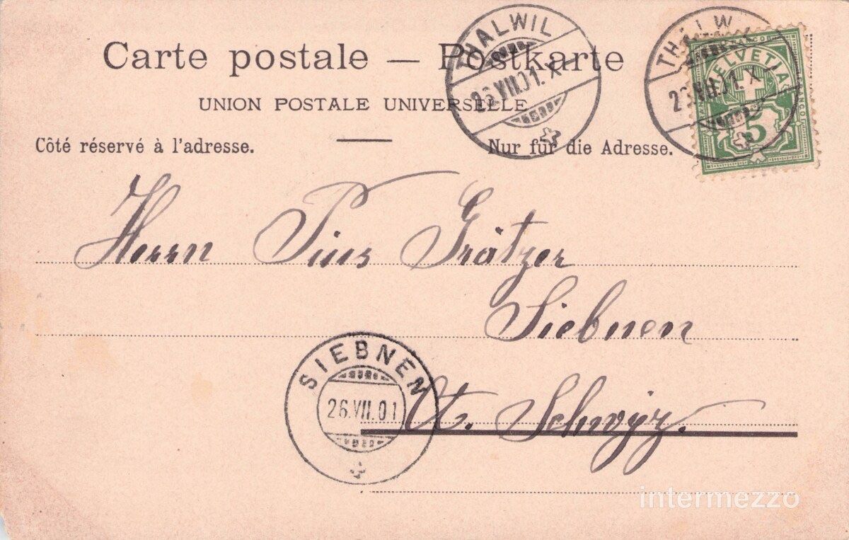 Cartes postales: Visp Viège VS // 1902 Altstadt – D'occasion à Basel par intermezzo12 1