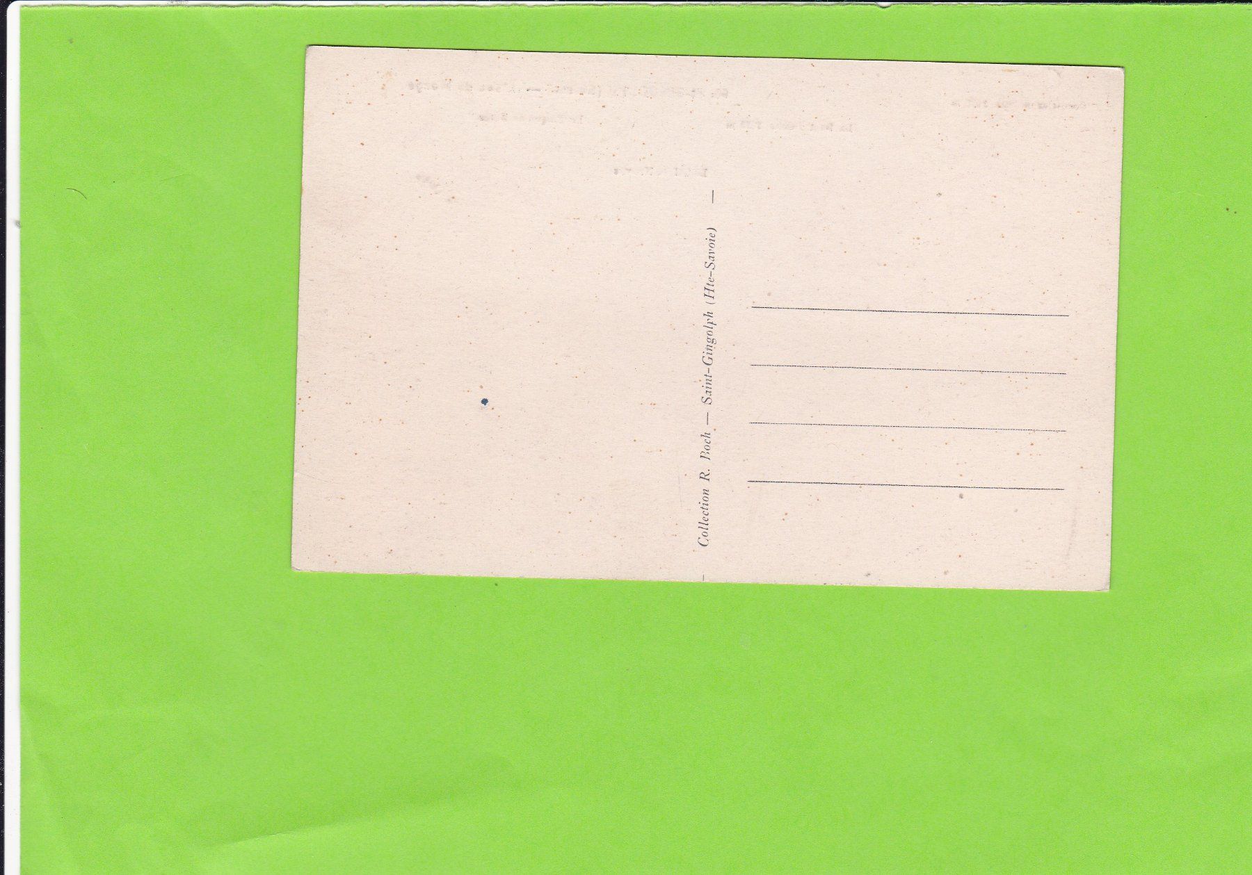 Cartoline postali: St. Gingolph-L'Eau de Morge – Usato da St. Peterzell venduto da neckertal 1