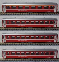RhB 4x Personenwagen EWI Kato Spur N OVP Neuen Nummern