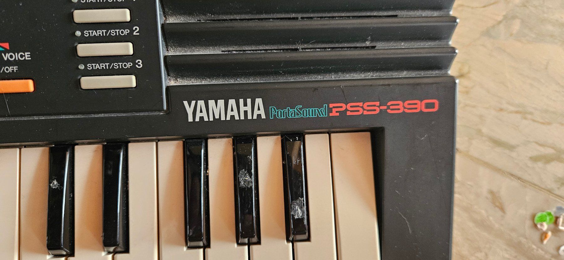 Yamaha PortaSound PSS-390 Keyboard - Vintage Rarität! (Gebraucht