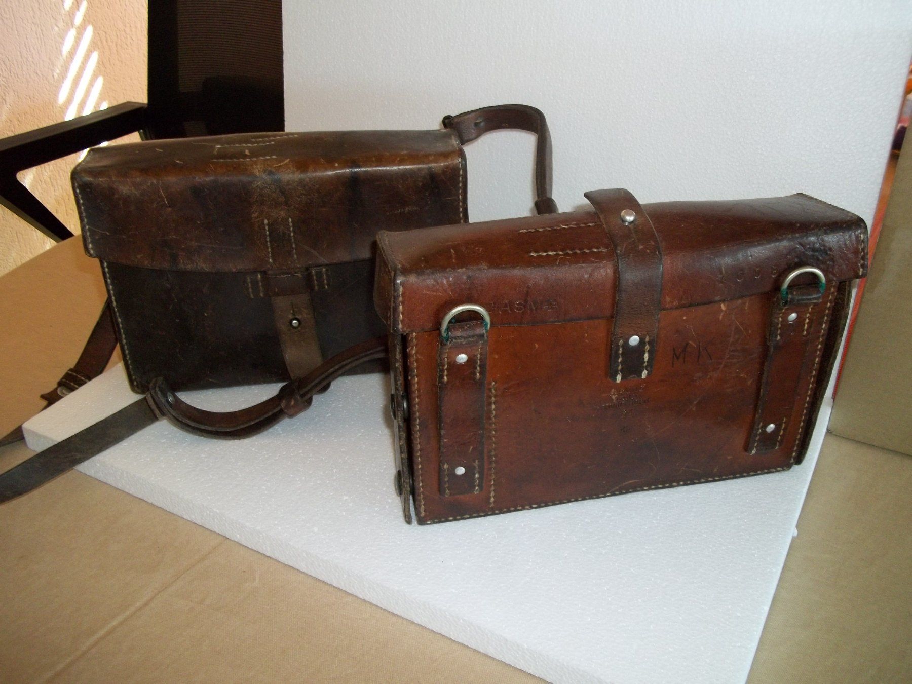 Schweizer Armee Borse: Militär - Ledertaschen – Usato da Tann venduto da lowa01
