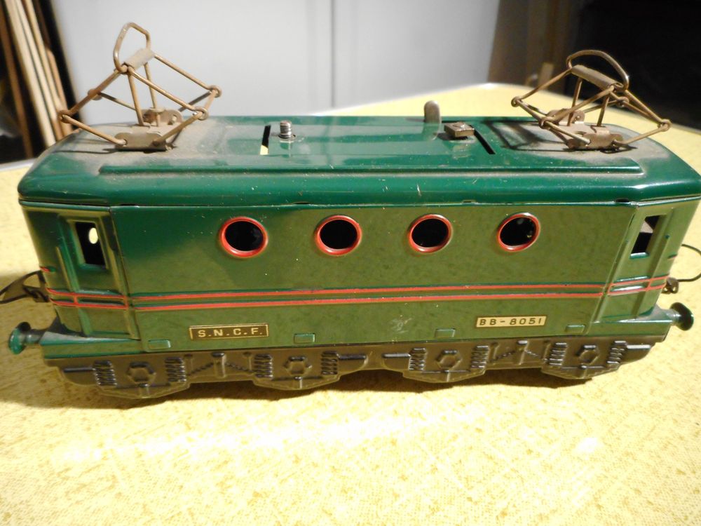 Locomotive électrique Hornby BB 8051 SNCF - Échelle 0 - Vintage Avec Boîte