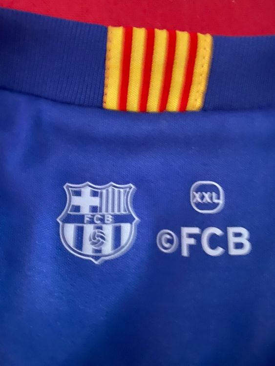 Offizielles FC Barcelona Trikot – Lionel Messi T-Shirt Für Herren In Größe XL, 100% Baumwolle