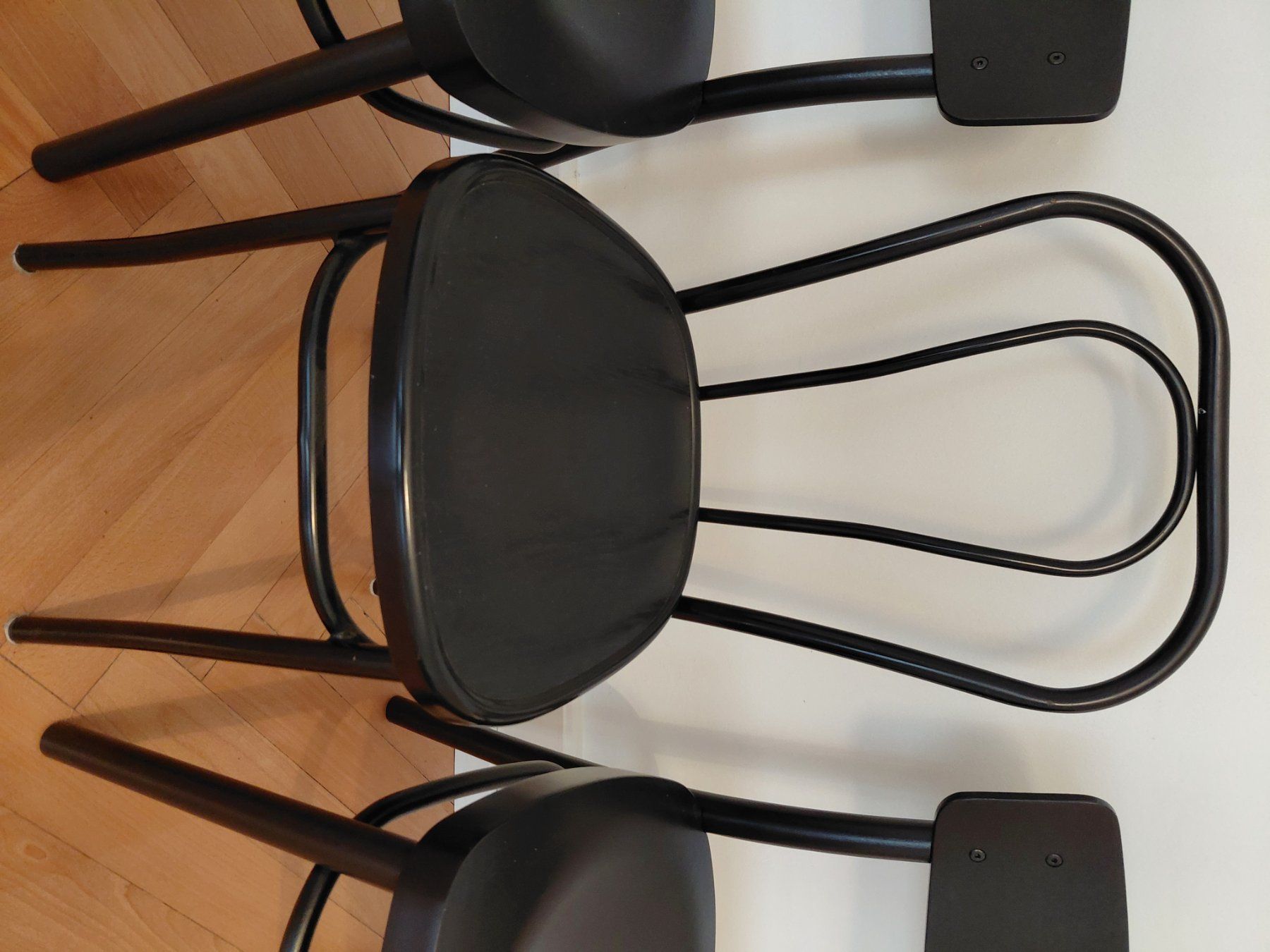 Ikea Sedie: Schwarze Stühle – Usato da Basel venduto da AnVi22 2