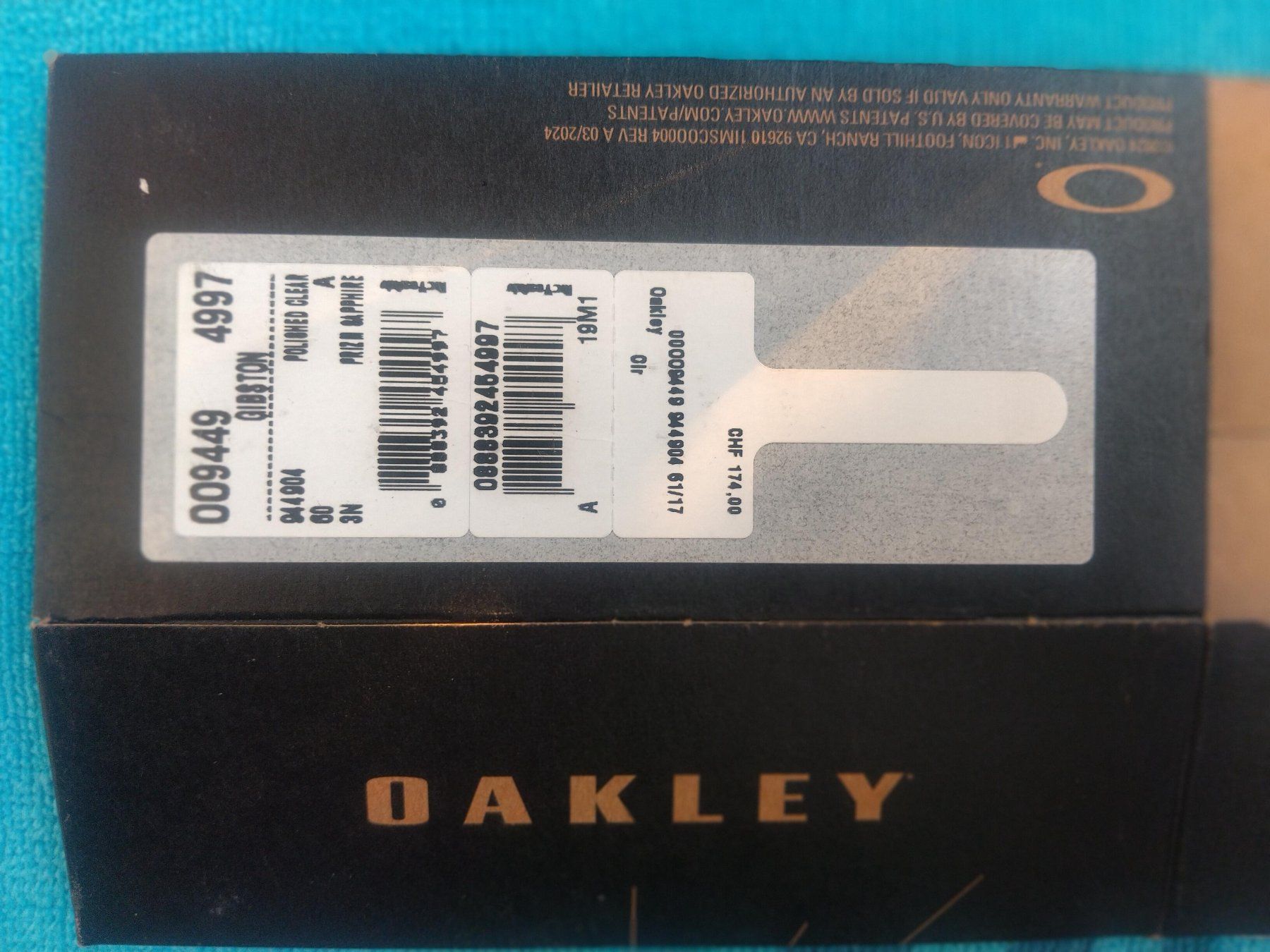 Oakley Occhiali & Lenti: Oakley GIBSTON Sonnenbrille – Usato da Bern venduto da Izzyg 3