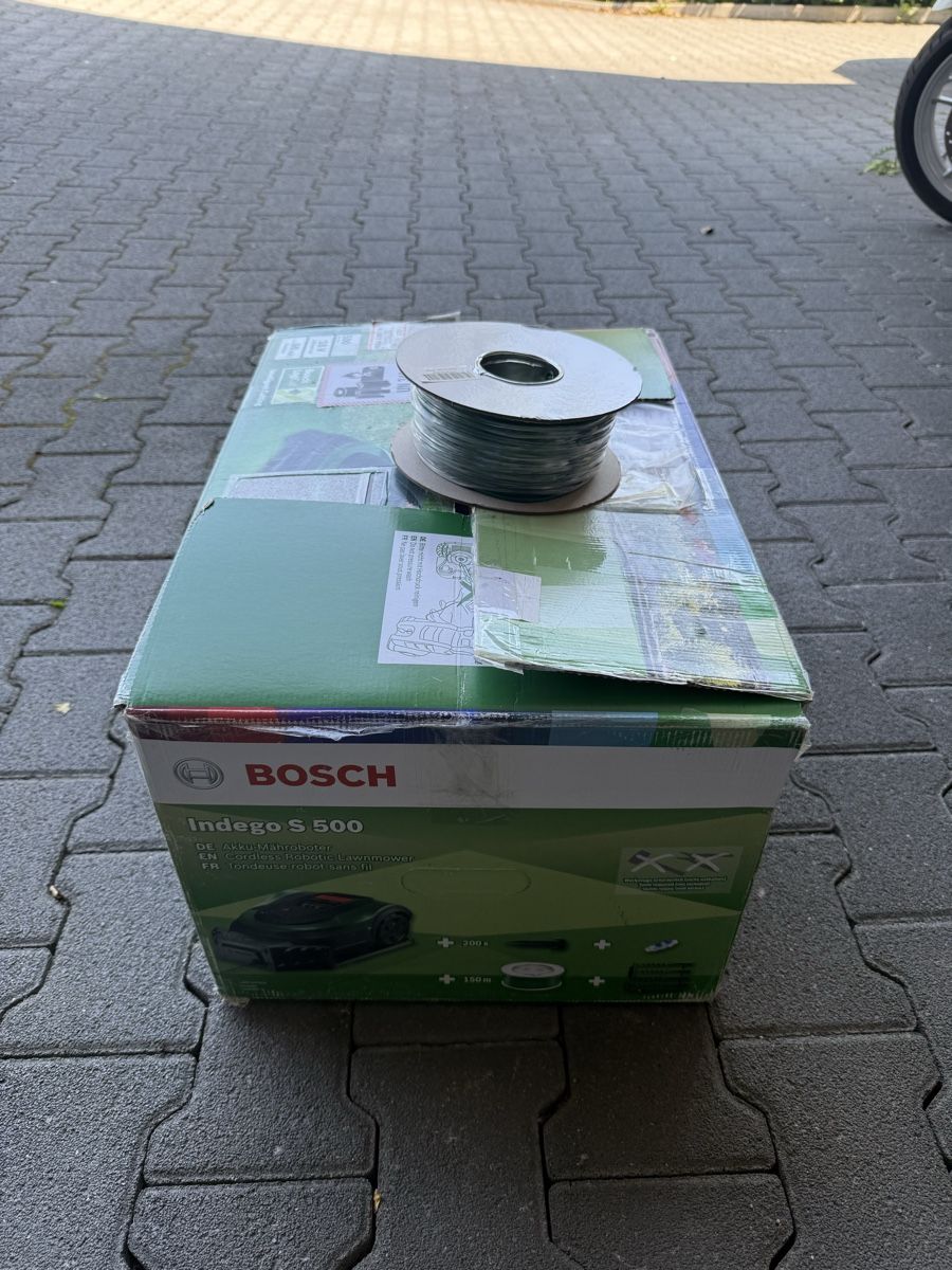 Bosch Tagliaerba: Bosch Mähroboter Indego S500 inkl. Garage – Usato da Dällikon venduto da oliod07 5