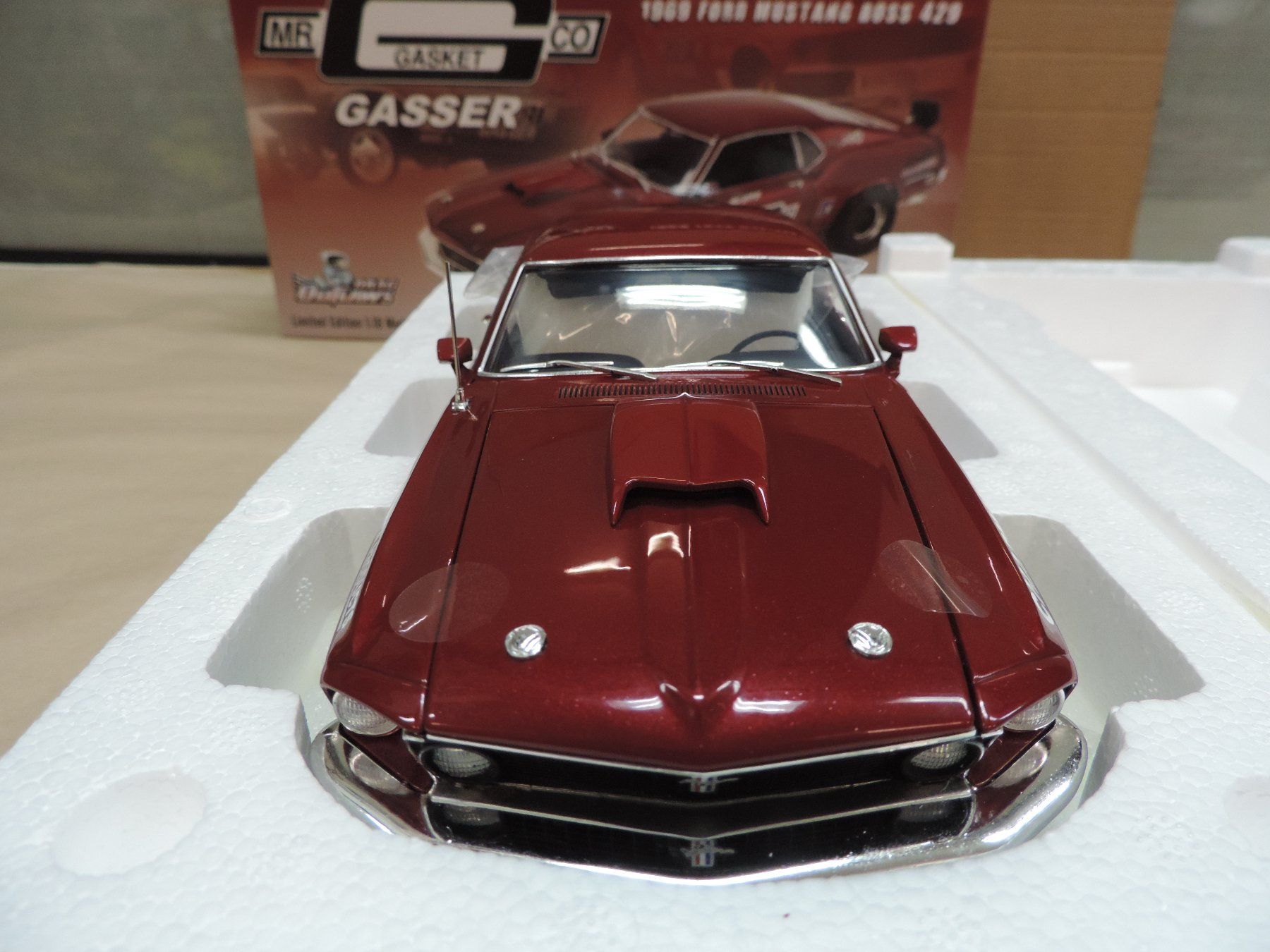 Ford Modellini d'auto: 1969 Ford Mustang ACME 1:18 – Nuovo e nell'imballaggio originale da Epautheyres venduto da LordSkull 4