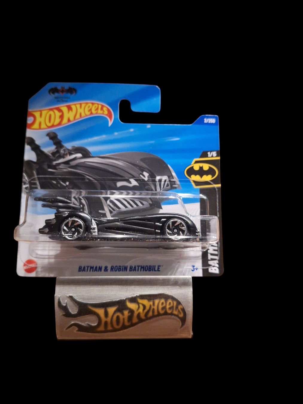 Hot Wheels Modellini d'auto: Hot Wheels Batman 2025 Batman & Robin Batmobile 1/5 S – Nuovo e nell'imballaggio originale da Adlikon venduto da Mmartin0