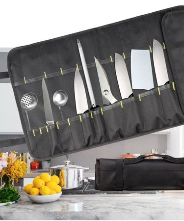 KüchenAufbewahrung  Koch Messer Roll tasche Messerkoffer