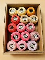 Stickgarn DMC Coton Perle Nr. 8 - diverse Farben - NEU