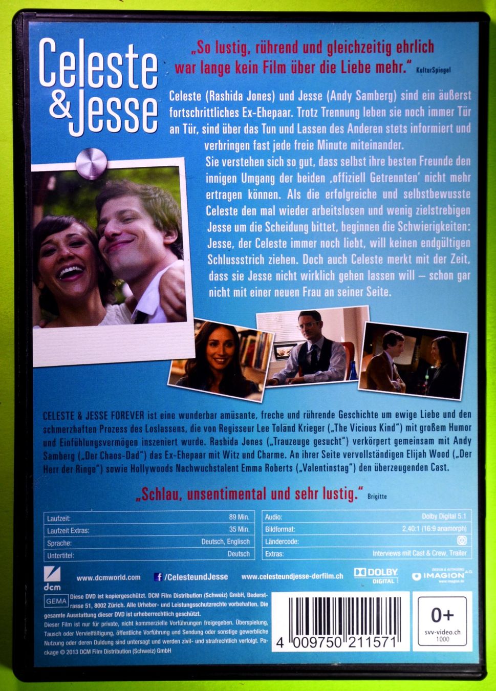 Alle DVDs: CELESTE & JESSE  /  BEZIEHUNGSSTATUS: ES IST KOMPLIZIERT – Neu (gemäss Beschreibung) aus Luzern von piro12 1