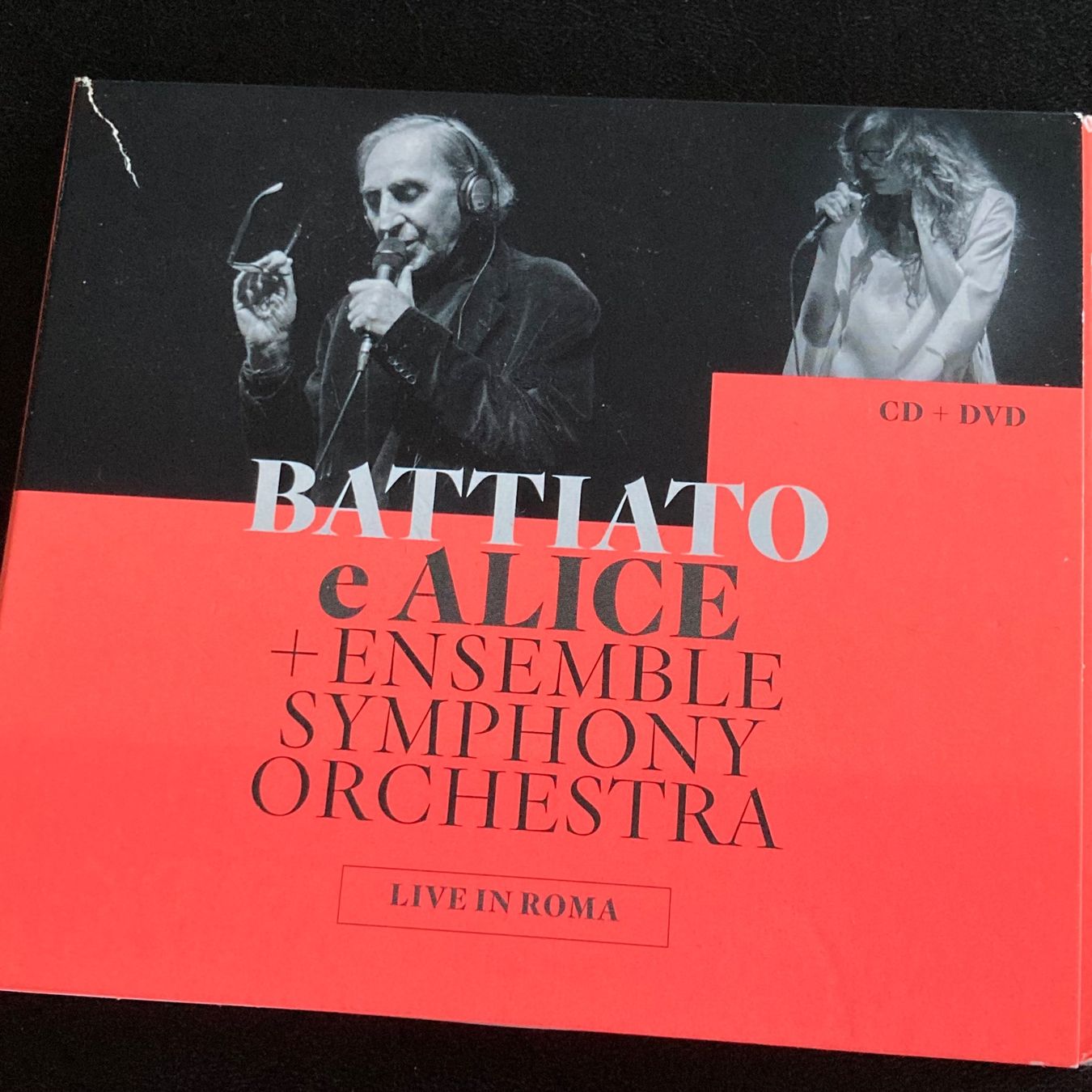 CDs: Battiato e Alice +Ensemble Symphony Orchestra - Live In Roma – Gebraucht aus Bern von Ntsamina