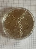 Silbermuenze Mexico Libertad 5 Unzen 2009 LEY 999