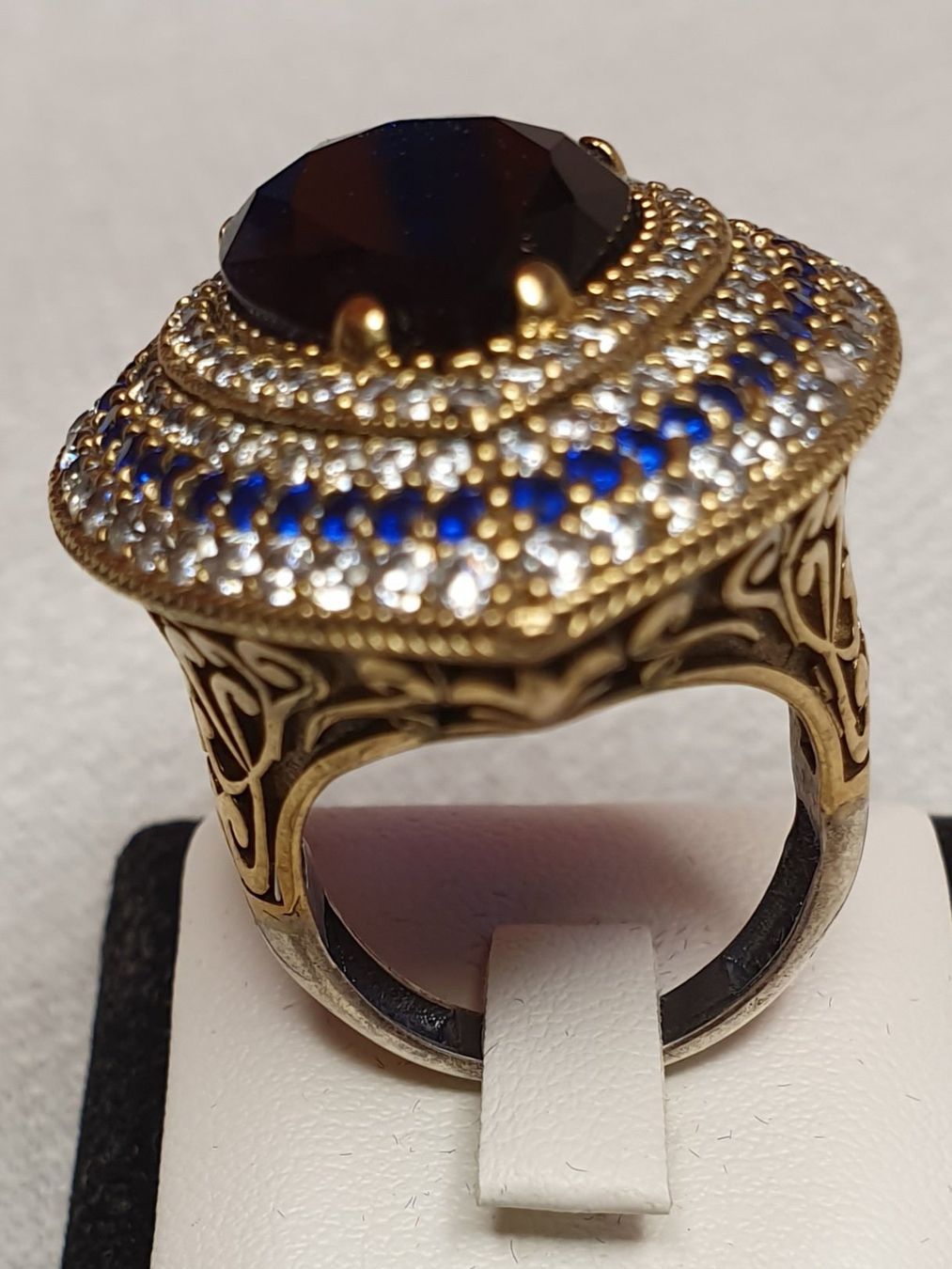 Anelli: Vintage Ring Silber 925 Grösse 59 – Nuovo (secondo la descrizione) da Zürich venduto da Bieter04 2
