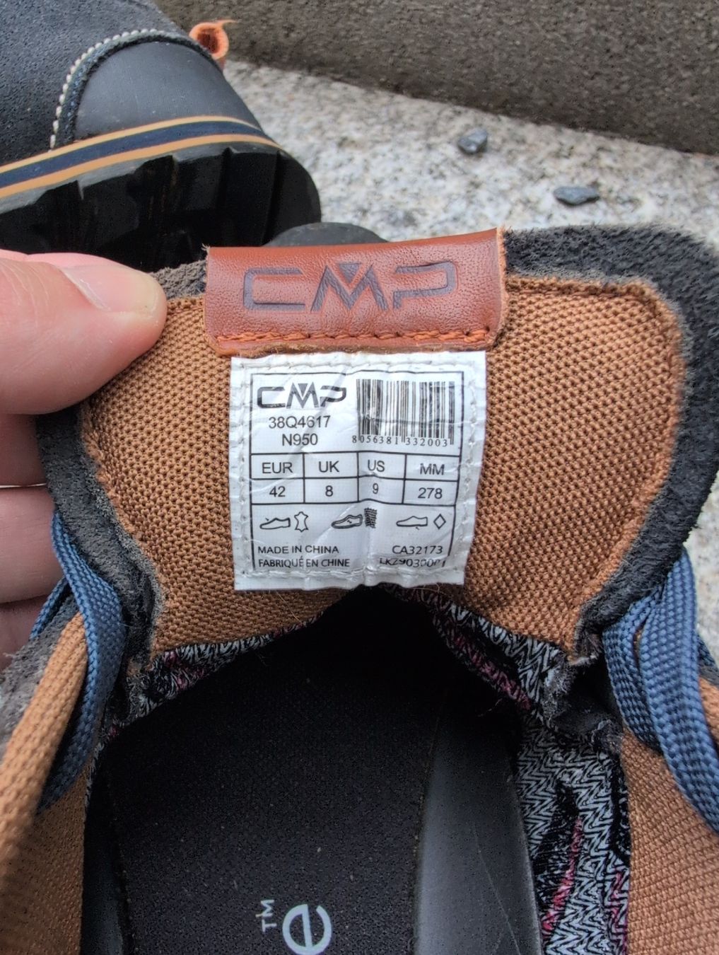 CMP Scarpe da uomo: CMP Hiking Shoes Grey Brown Used Condition – Usato da Untersiggenthal venduto da redgecko 2